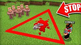 В ЭТОМ КРАСНОМ ТРЕУГОЛЬНИКЕ ПРОПАДАЮТ ЖИТЕЛИ В МАЙНКРАФТ | Компот Minecraft