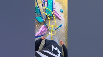 Bella ciao parkour playground climb pov