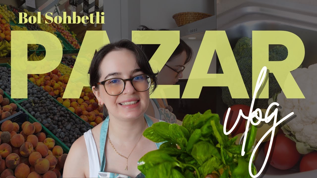 Mutfakta Sohbetli Bir Gün 🏠 Pazar Alışverişi, Yeni Haberler & KPSS | Günlük VLOG
