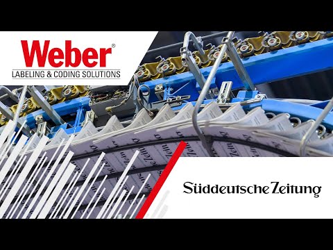 Important part of logistics in the printing center | Weber Marking Systems