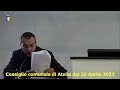 Live streaming di comune di atella  diretta consiglio comunale del 26 aprile 2023