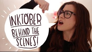 Inktober Behind the Scenes + tips! ~ Frannerd