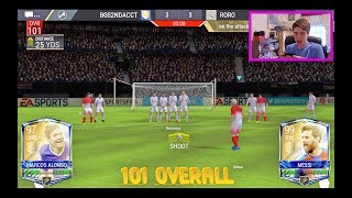 FIFA MOBILE GAME WINNER!!! INSANE 101 OVR TEAM WINS *7* GAMES IN A ROW!! UTOTS! FIFA Mobile iOS