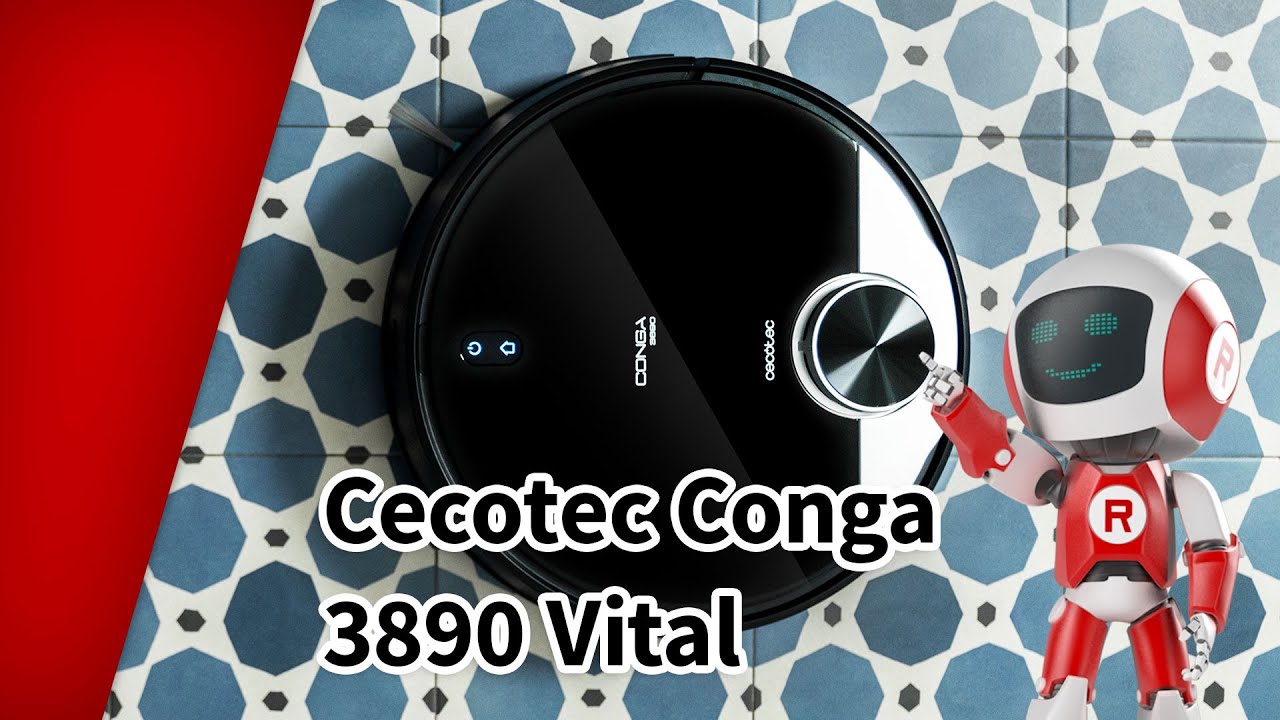 Cecotec Conga 1790 Titanium - robot vacuum and mop 