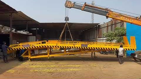 Mobile Dock Ramp Ready To Dispatch | JOIST Material Handling Equipment