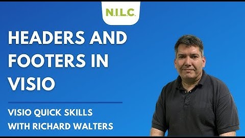 Inserting and Removing Headers and Footers in Microsoft Visio