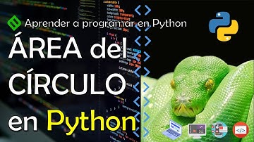 🔴 Calcular el AREA DE UN CIRCULO en Python 🐍 Solicitar RADIO Para Calcular AREA DEL CIRCULO