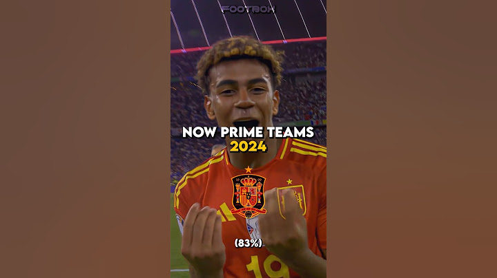 Now prime national teams vs then ☠️🥶