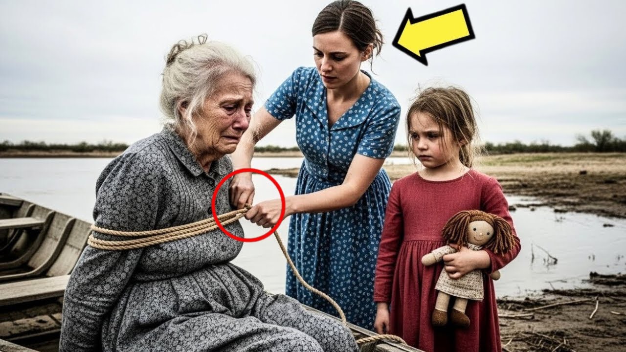 Madre Povera Trova Un Anziano Abbandonato E Legato Al Fiume — Ciò Che Accade Dopo Sorprende Tutti...