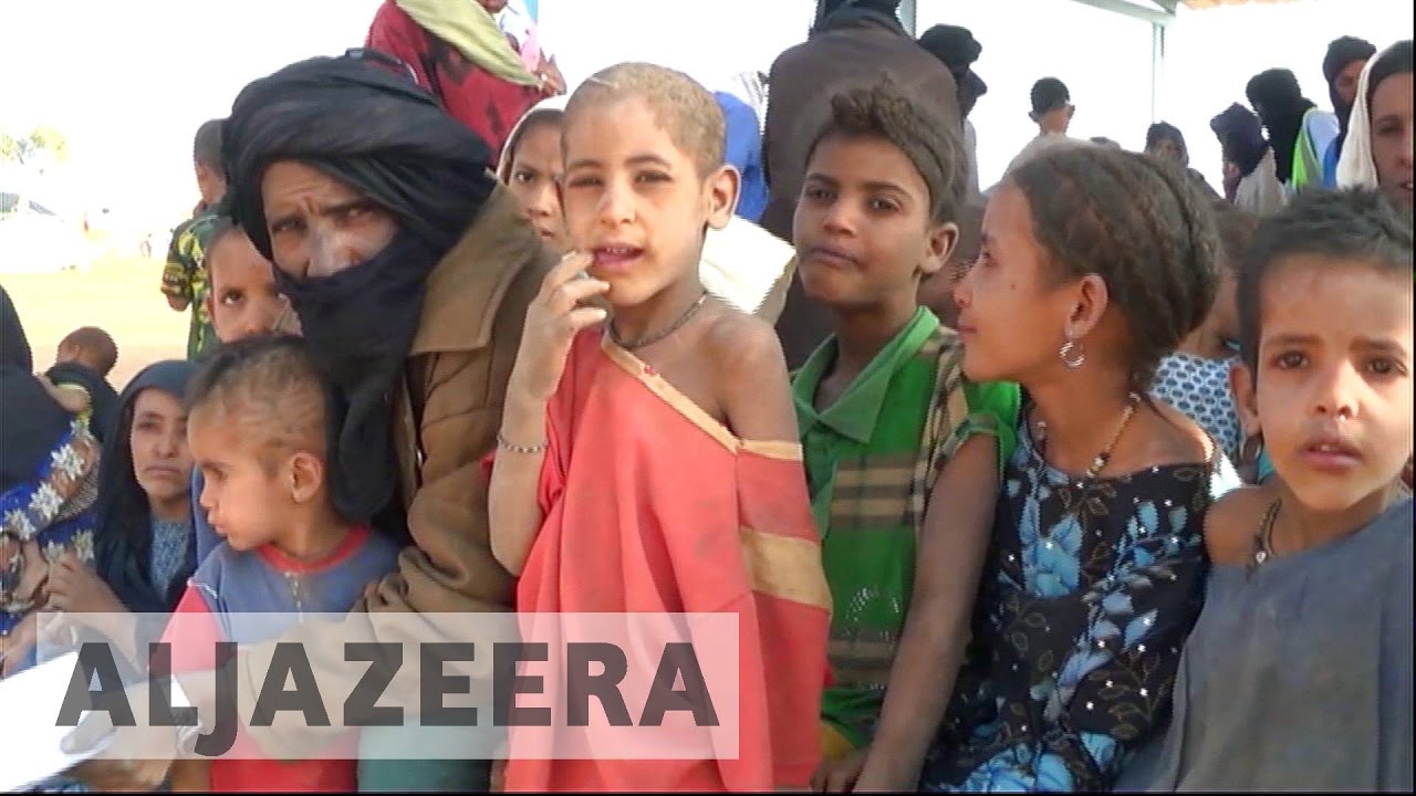 يواجه اللاجئون الماليون نقصاً حاداً في الغذاء والدواء