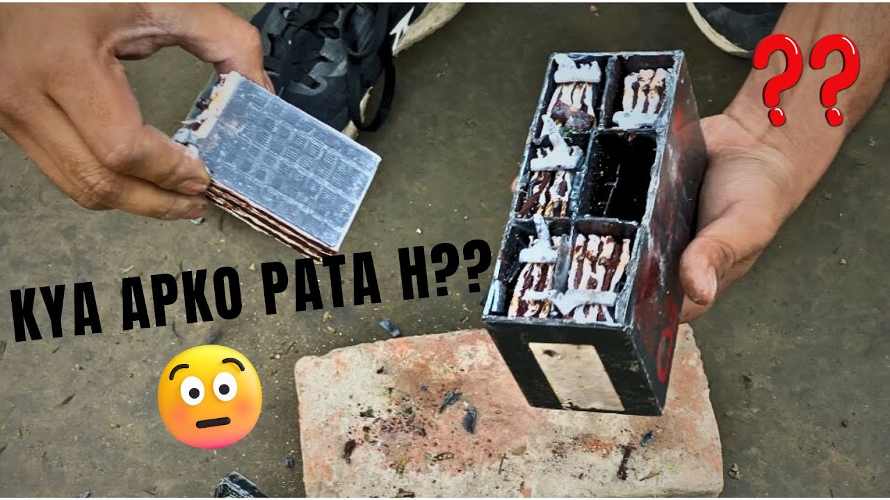 Battery ke andar kya hota h!🤔😮 What is inside the Battery?? DARE