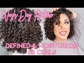 MY 3B CURLY HAIR ROUTINE | Defined & Moisturized Curls On Transitioning Damaged Hair