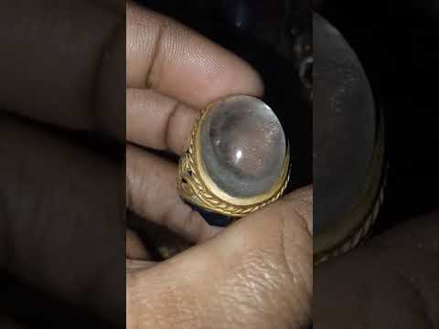 rock crystal quartz | batu kecubung es ( loostone ). 
