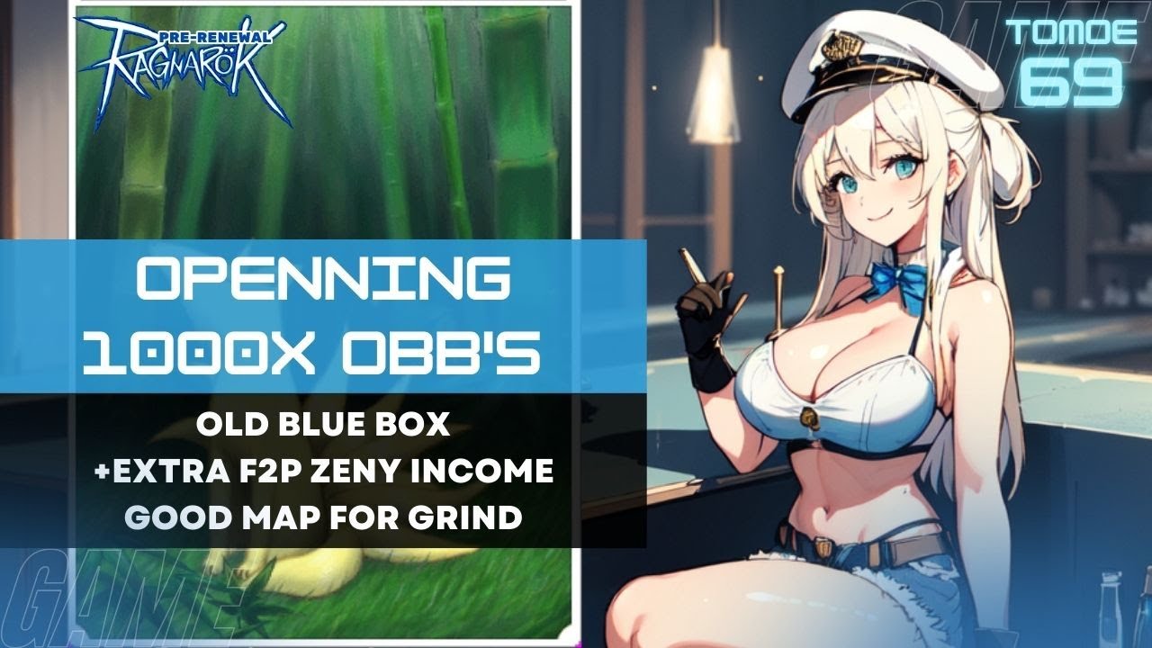 Opening 1000 obbs old blue box ragnarok pre renewal youtube