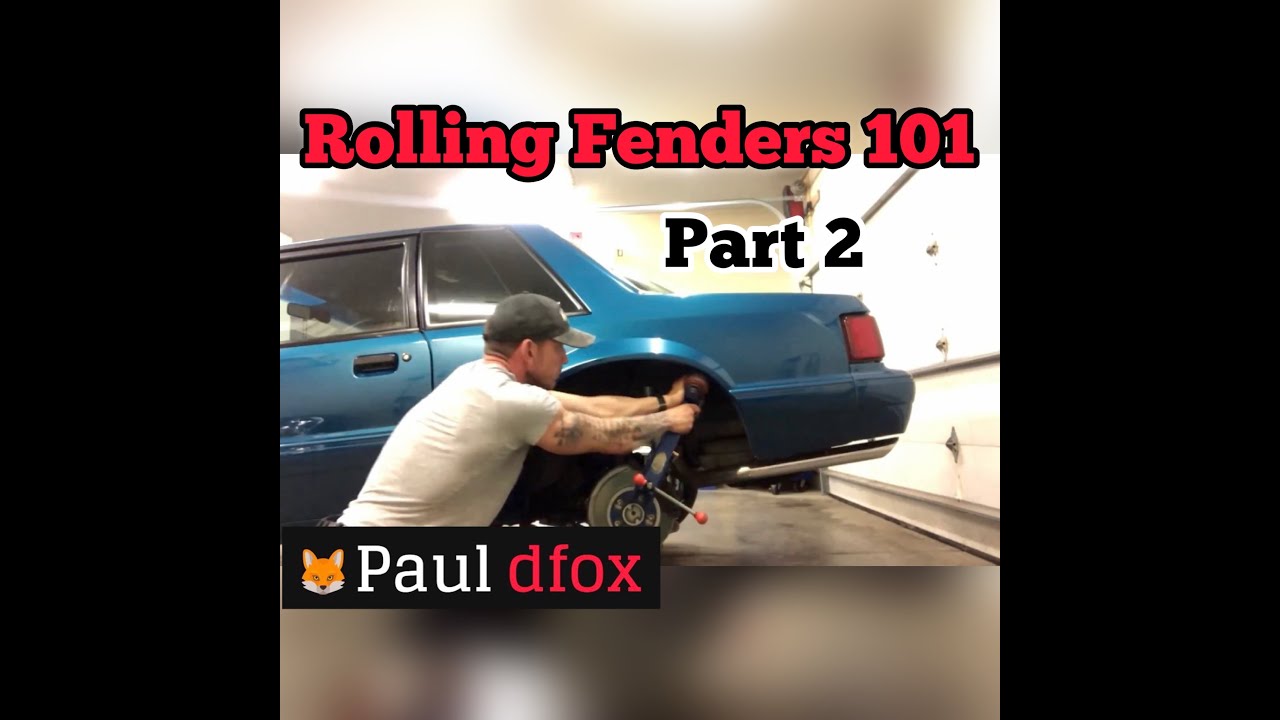 ROLLING FOXBODY FENDERS 101 What to Expect Mustang Notchback YouTube