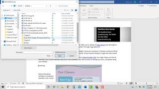 Word Chapter 9 Pause and Practice 9-4, steps 1 - 8