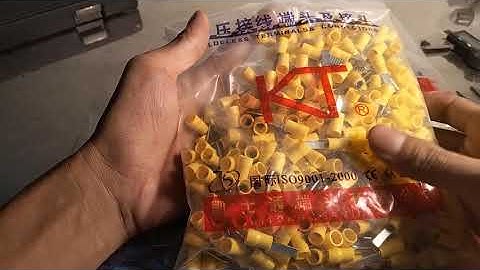 Đầu cos pin dẹp bằng đồng bấm nối dây điện Dongluchp KT