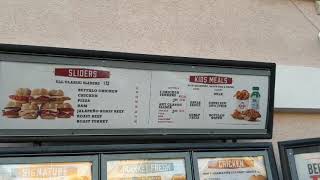 PoV- Arby's Drive Thru Menu
