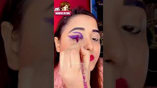 Spoon 🥄 Eyeshadow hack???Spoon makeup??Makeup Hacks That Actually Work. Monalisa Bong Girl.#shorts