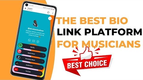 HOW TO CREATE THE BEST FREE BIO LINK PLATFORM FOR MUSICIANS IN 2024