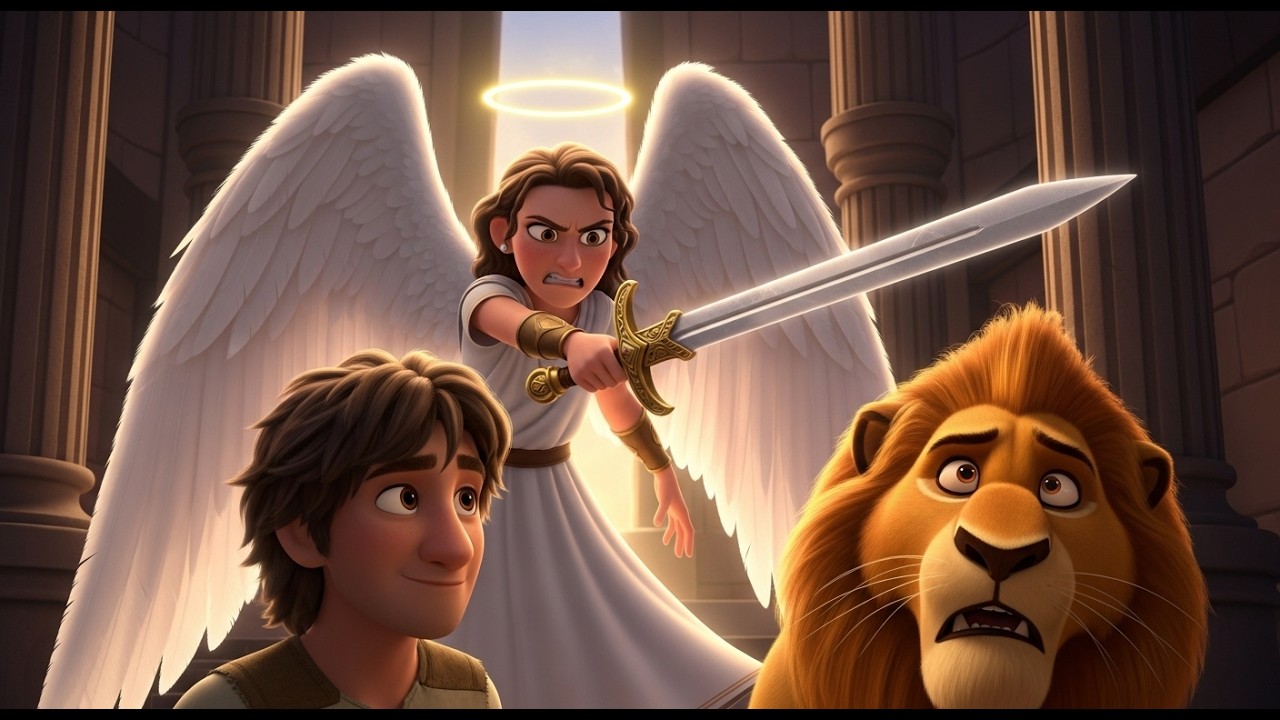 🦁  A Canção Valente de Daniel na Cova dos Leões | Musica Bíblica Animada! | Louvorzinho do Levi