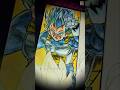 DB VEGETA BLUE ART (PART 1-A)...🔵 #shorts #dragonball #vegeta#art#artwithshweta#trending#viralshorts