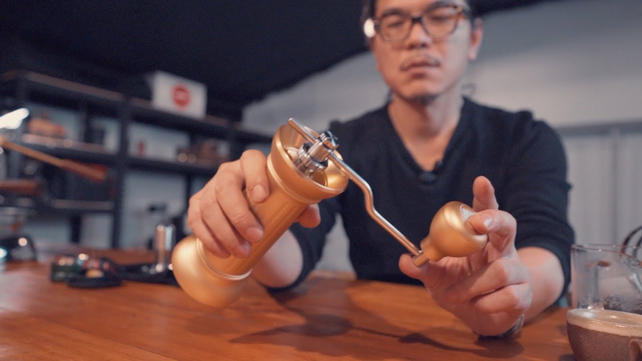 「開箱」阿波羅手搖磨豆機，尾韻會轉彎，台灣製造一極棒！BPLUS Apollo