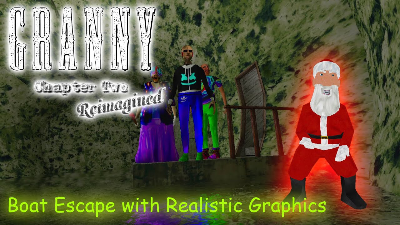 Granny 2 Reimagined – Realistic Graphics Boat Escape 🚤🔥