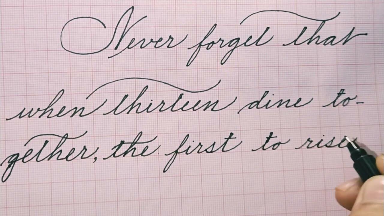 Harry Potter Quotes in Calligraphy Cursive Handwriting Prof