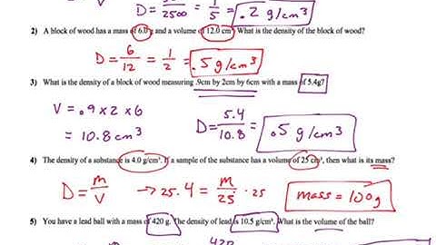 Geometry Density Lesson Video