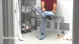 CGMP # Gowning method # ISO-5 Class 100 room