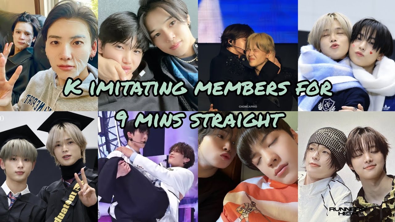 &TEAM K imitating members for 9 minutes straight