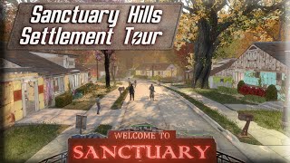 Fallout 4 Sanctuary Hills Settlement Tour