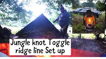 How to make Jungle knot toggle ridge line