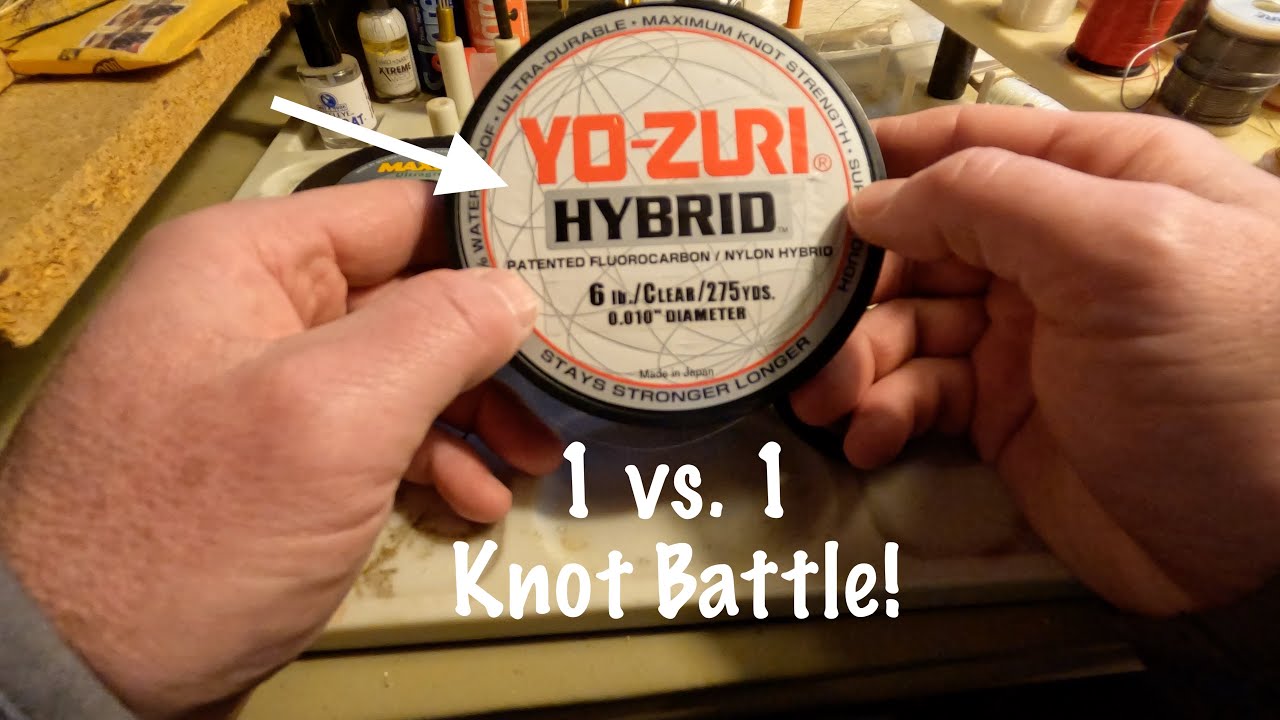 1 vs. 1 Fishing Knot Battle (Yo-Zuri Hybrid Edition) 