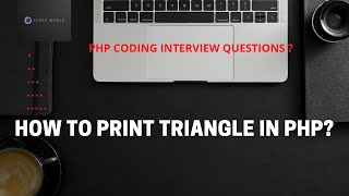 Php Coding Interview Question | Php Triangle Pattern Printing