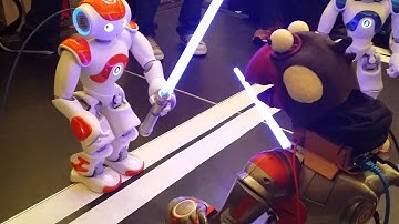 JavaOne Robot Lightsaber Battle