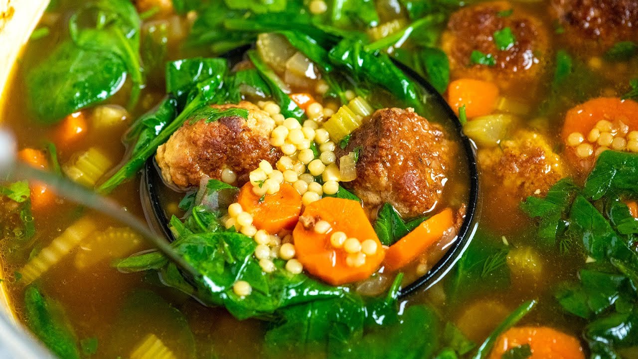 Italian Wedding Soup - To Simply Inspire