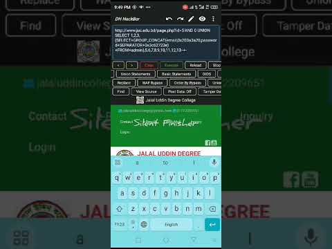 sql injection | SQL challenge Solved | Hack Website | Dh Hackbar tutorial | cyber security