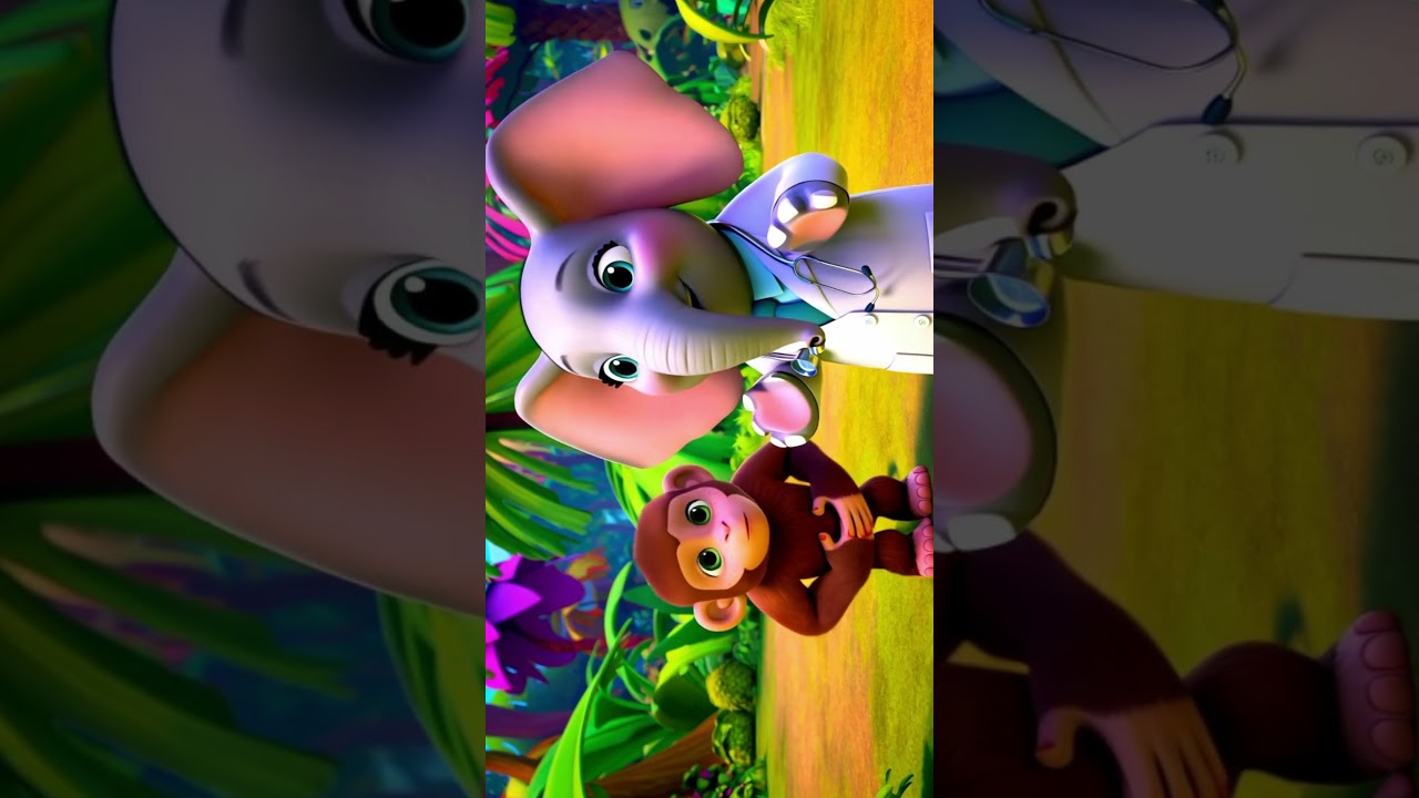 A Little Doctor Elephant 🐘🩺 | Cute Cartoon Short for Kids | Funny & Educational 💙 