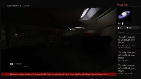 Alien Isolation Livestream - PS4 | Part 3 | I