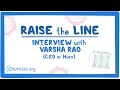 #RaiseTheLine Interview w/ Varsha Rao- CEO of Nurx