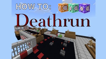 HOW TO MAKE A DEATHRUN IN MINECRAFT POCKET/BEDROCK EDITION w/Commands! EASY FAST + TIPS