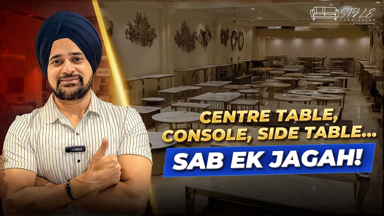 Stylish Console, Centre Table, Side Table & Multi-Utility Furniture Tour