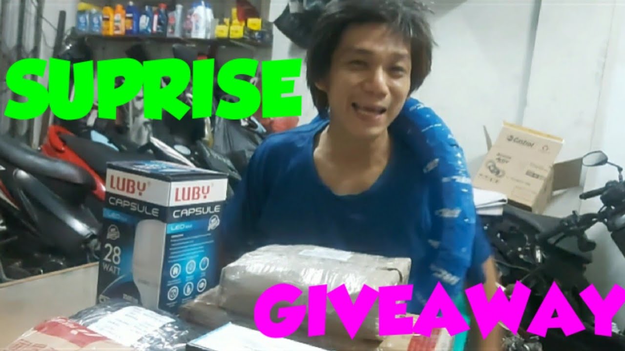 GIVEAWAY BUAT SUBSCRIBER DAN CUSTOMER