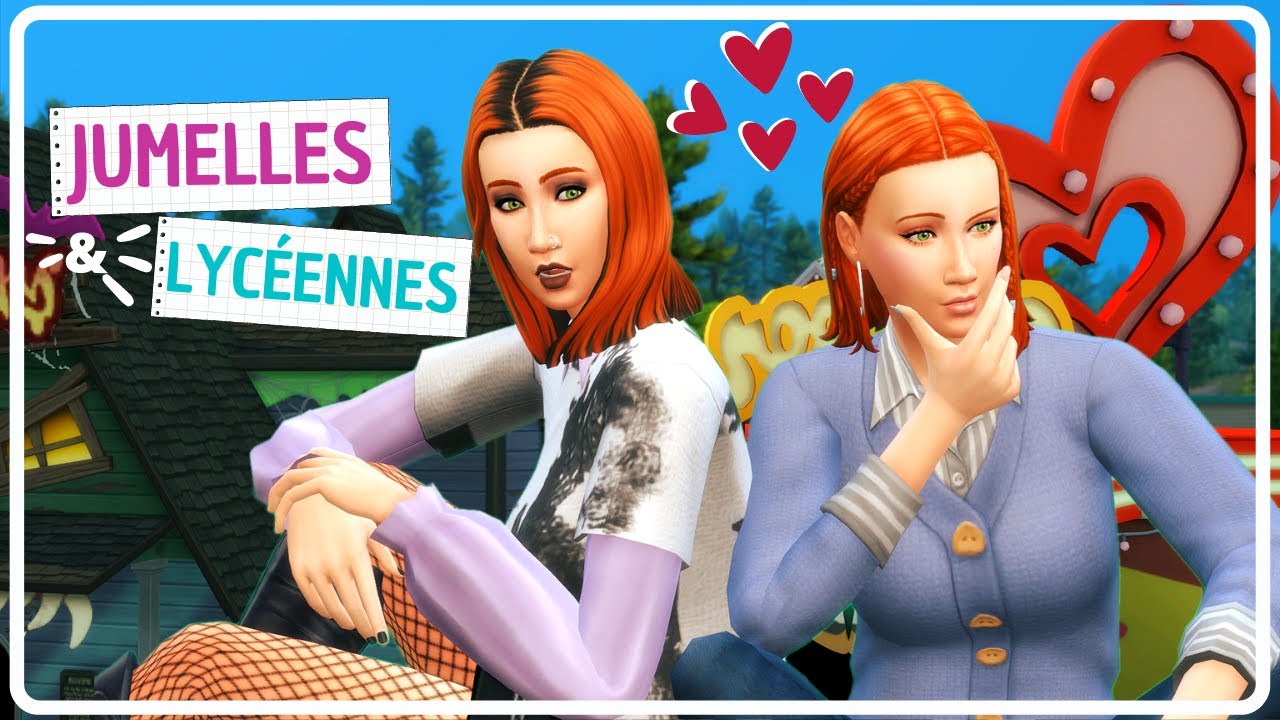 JUMELLES & LYCÉENNES | EP7 "Rapprochements" || LET'S PLAY SIMS 4 ANNÉES