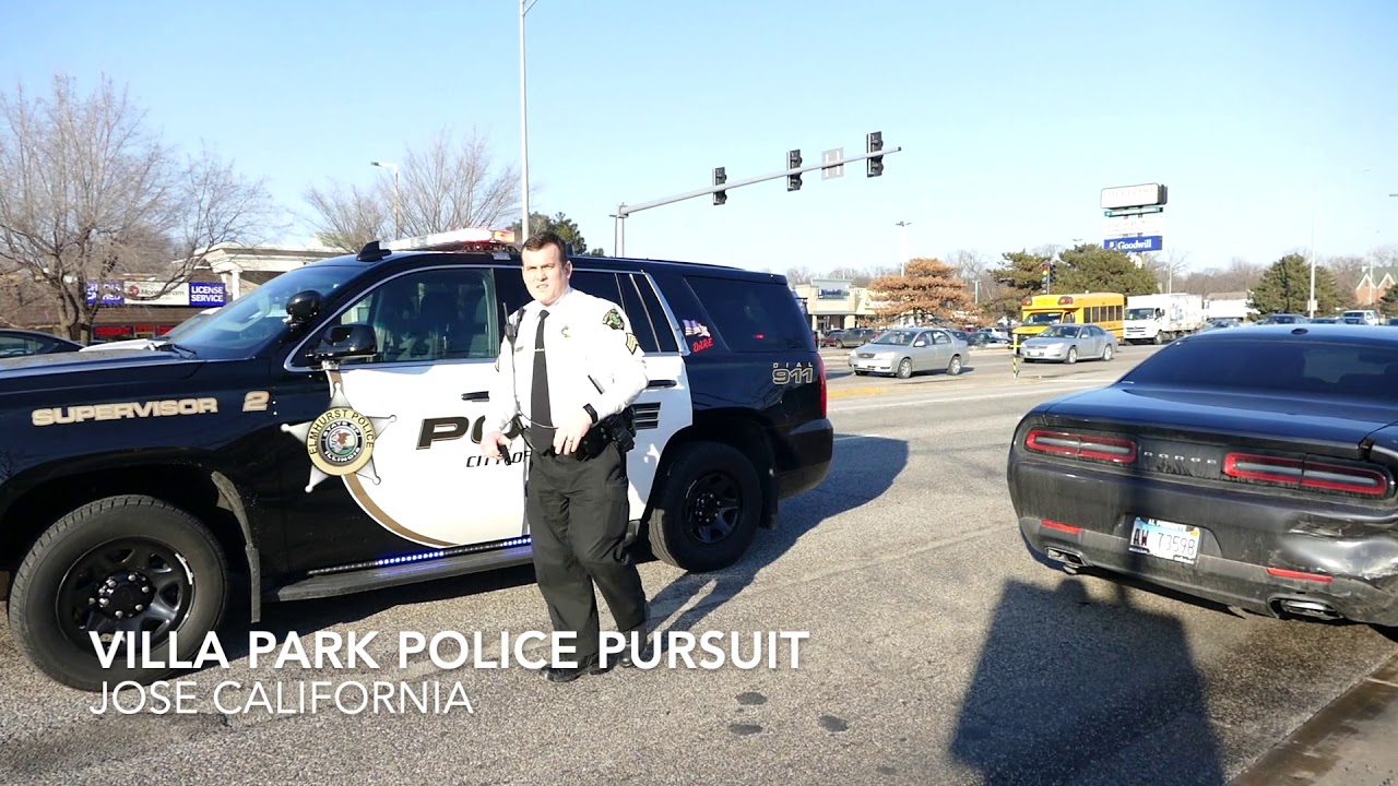 Villa Park Police pursuit of 4 home invaders YouTube