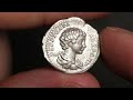 Geta Denarius 200AD Ancient Roman Empire Silver Coin