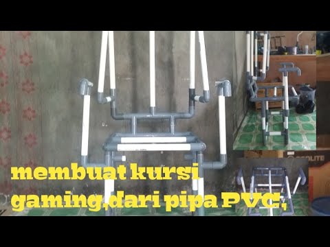 Membuat kursi  gaming  dari pipa PVC part1 YouTube