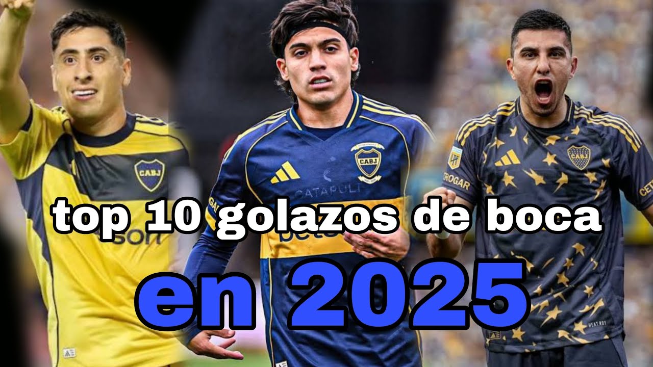Top 10 golazos de boca en 2025